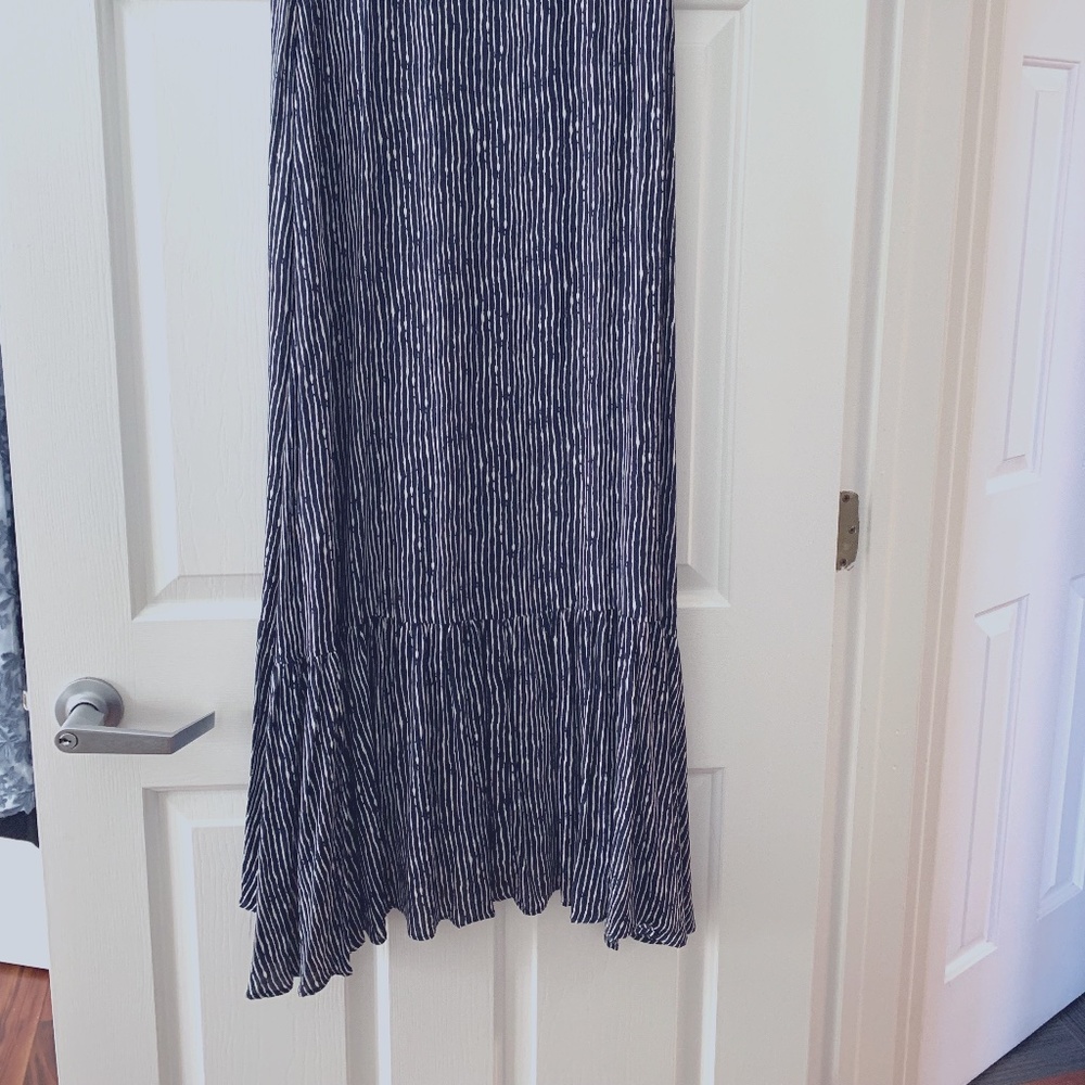 XIX Palms High Waist Maxi Skirt with Ruffle